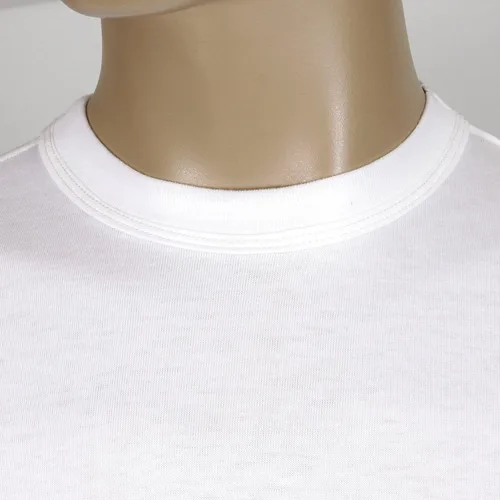 Vista 6 de Whitesville by Sugar Cane - Camiseta blanca con cuello redondo WV73544 CANE2827, Blanco
