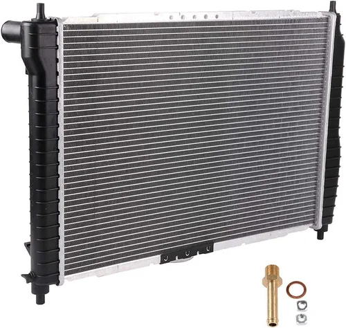 Vista 5 de Radiador CU2873 NOTUDE de repuesto para Aveo 4 puertas hatchback 1.6L 2004-2006 (delantero)