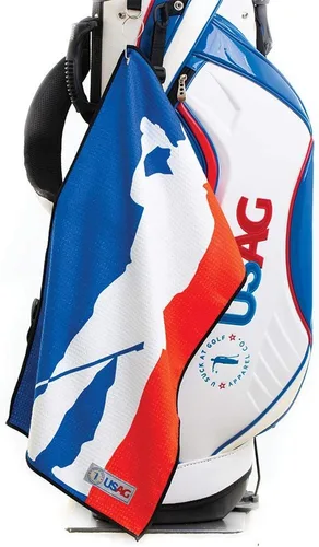 Vista 6 de U Suck at Golf Divertida toalla de golf para hombre, microfibra súper absorbente, secado rápido, textura de gofre e impresiones de diseño único