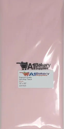 Vista 3 de A1BakerySupplies® Papel de seda de color de alta calidad - Papel de calidad preimum fabricado en Estados Unidos 15 x 20 pulgadas - 225 hojas por