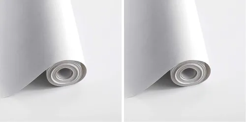 Vista 24 de Papel tapiz negro de 197" x 17.7" con despegar y pegar, autoadhesivo decorativo, impermeable, extraíble, papel de contacto para cubrir paredes