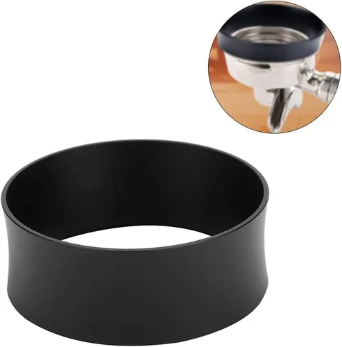 Vista 6 de Distribuidor de café universal para el hogar de aleación de aluminio para máquina de café con mango de 2.283 in negro