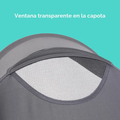 Vista 7 de Baby Trend Expedition® Zero Flat Jogger con luces LED, Dash Gris