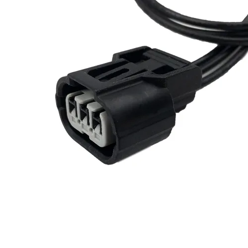 Vista 4 de Conector de interruptor de sensor de presión de aceite compatible con Honda Odyssey Pilot Civic Insight Acura MDX RDX 38260-RNA-A01 Negro