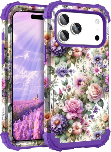 Vista 13 de Hocase Funda para iPhone SE 2022/2020, resistente a prueba de golpes, de plástico duro+goma de silicona, funda protectora híbrida para iPhone SE