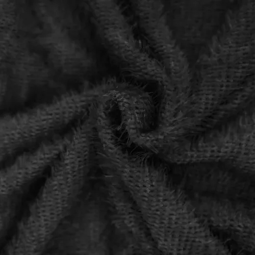 Vista 4 de Vestidos de suéter para mujer, de invierno, a la moda, de punto, cuello redondo, cálido, manga larga, casual, vestido tipo sudadera