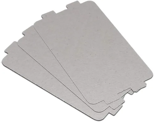 Vista 5 de 2 piezas de accesorios de aislamiento térmico de mica para horno microondas, cubierta de guía de ondas/mica para Sharp PCOVPB085MRP0
