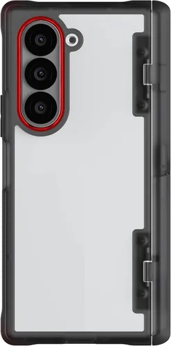 Vista 21 de Ghostek COVERT - Funda rosa para Galaxy Z Flip 4 para mujeres y niñas, protección completa de bisagra y parte trasera transparente, duradera