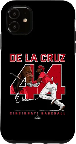 Vista 8 de Number & Portrait Elly De La Cruz Cincinnati MLBPA Case for iPhone 17