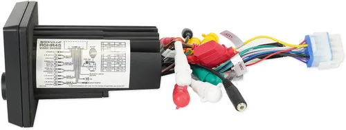 Vista 4 de Rockville RGHR45 - Receptor de agujero de calibre marino de 4 zonas, Bluetooth/Radio/Paquete remoto con cable con (2) Rockville WB65KLED 6.5
