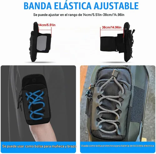 Vista 8 de Tool Front Frame Bag Sur Ron Storage Bag Electric Motorcycle Waterproof Reflective Design For Surron Light bee S/X Segway X160/X260 Talaria