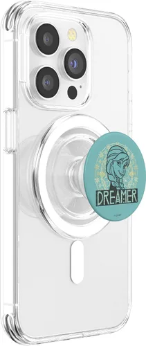 Vista 3 de Disney Frozen Anna Dreamer Retrato PopSockets MagSafe PopGrip para iPhone