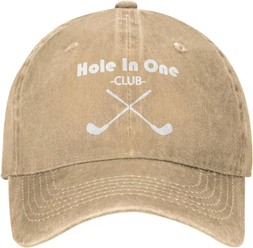 Vista 13 de Gorra divertida con agujeros en un club para hombre, gorra de béisbol vintage