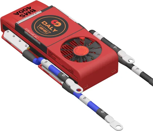 Vista 81 de DALY BMS 72V Li-ion 20S 30A Tablero de protección con cable de equilibrio de puerto común para panel solar autoconstruido, sistema de suministro