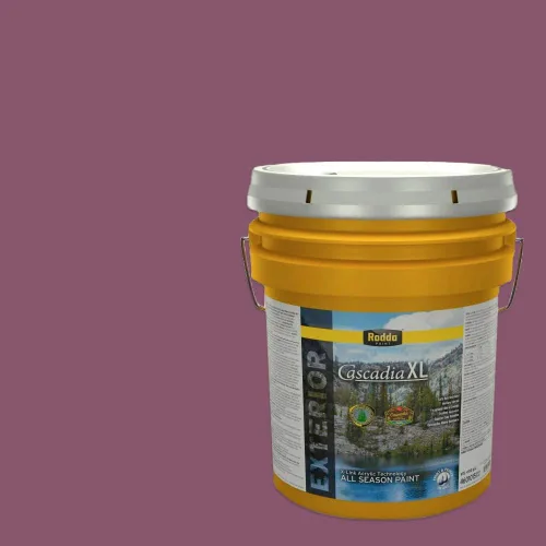 Vista 64 de Rodda Paint CASCADIA ZERO - Pintura plana e imprimación para interiores en uno, cuarto de galón, rosa Mullen