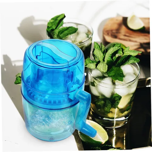 Vista 3 de DOITOOL Trituradora de hielo de mano Pequeña máquina de helado instantáneo Máquina de hielo Máquina de hielo Crashers Máquina de hielo Máquina