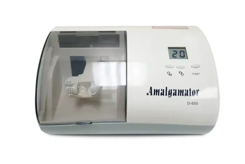 Vista 2 de Microprocesador avanzado dental del Amalgamator D650 de Digitaces de la tecnología del TPC controlado por Purple-Violet