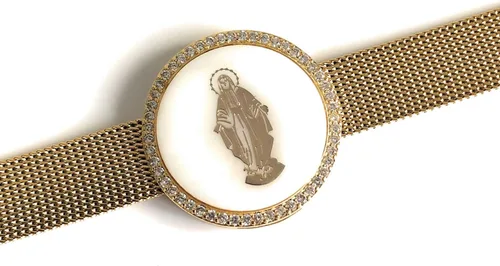 Vista 6 de Pulsera Virgen la Milagrosa con encanto milagrosa