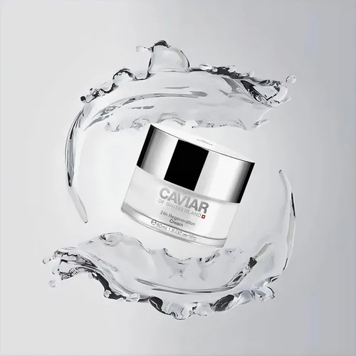 Vista 3 de Crema hidratante facial Caviar Regenerate – Crema antienvejecimiento para manchas de envejecimiento, tratamiento facial con ácido hialurónico