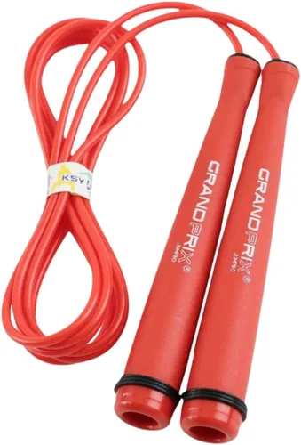 Vista 14 de Cuerda de salto de velocidad para hombres y mujeres (serie Grand Prix Speed) Cuerda de saltar de PVC ajustable para entrenamientos de fitness