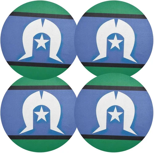 Vista 29 de Agender Pride Flag Round Placemats 15 Inch Seasonal Table Mats Decorative Table Mats for Home Kitchen Holiday Decoration