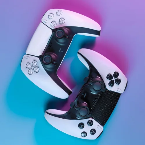 Vista 8 de Joy Guardians - Abrazaderas estabilizadoras de joystick compatibles con controladores Playstation5 DualSense (negro)