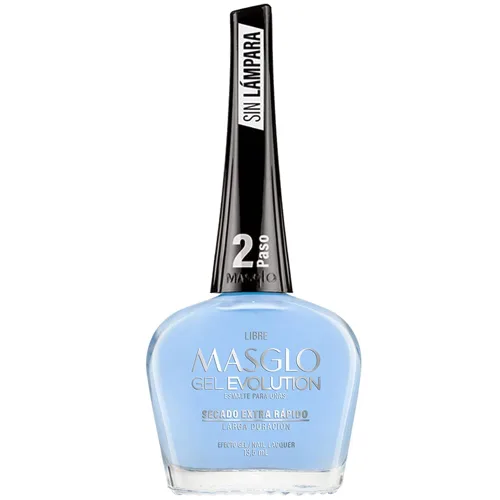 Vista 11 de MASGLO GEL EVOLUTION - Esmalte de uñas efecto gel, no requiere lámpara UV/Led, duración hasta 12 días, 1 pieza de color Gel sin necesidad de lampara