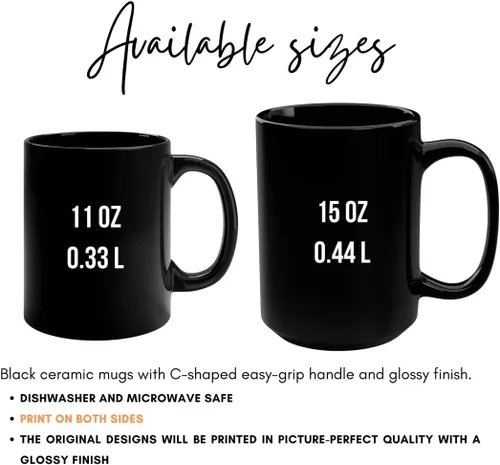Vista 2 de Taza de café personalizada, crea un regalo único con tus fotos, texto y nombres, perfecta para mamá, papá, amigos y ocasiones especiales, 11 onzas