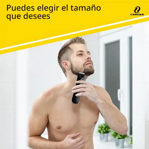 Vista 7 de CR8GR8 Peine Guía Profesional de Corte Compatible con Manscaped 3.0, Paquete de 4, 8 Longitudes de Corte de 1/8"-1/2" Pulgadas Compatible