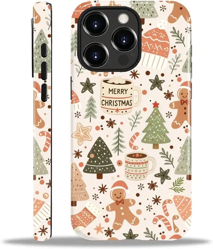 Vista 68 de Funda para iPhone 13 iPhone 14, a prueba de golpes, funda protectora híbrida de 2 capas, doble protección contra caídas, antiarañazos, diseño