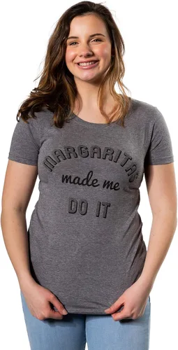 Vista 2 de Margaritas Made Me Do It Funny Drinking Mardi Gras Camiseta para mujer
