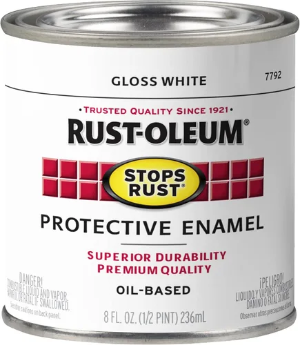 Vista 49 de Carbón gris brillante Rust-Oleum (7784502) contra el óxido 32 onzas, 7784502 Gris carbón brillante