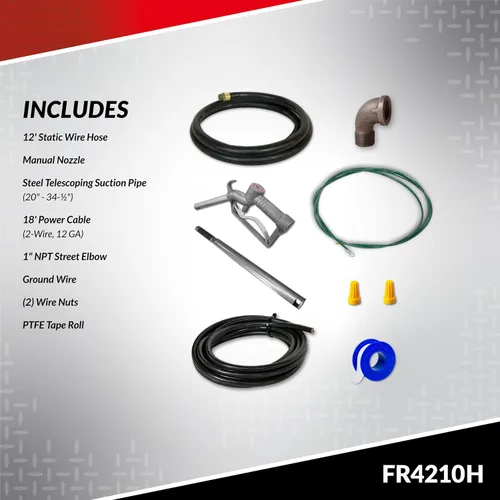 Vista 3 de Fill-Rite Bombas de Transferencia de Combustible de 12V y 20 GPM (Serie 4200)