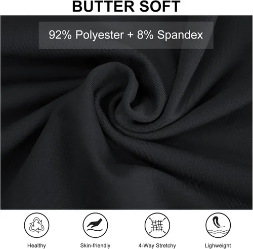 Vista 3 de DIBAOLONG - Pantalones de yoga sueltos para hacer ejercicio, casuales, cómodos, con bolsillos