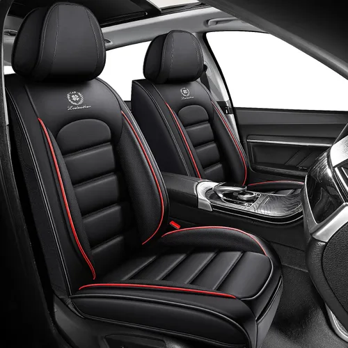 Vista 18 de Cubiertas de asiento ILMO para camiones 2009-2026 F150, 2011-2026 F250 F350 XL XLT Super Duty Crew Cab Lariat King Ranch Platinum, protectores