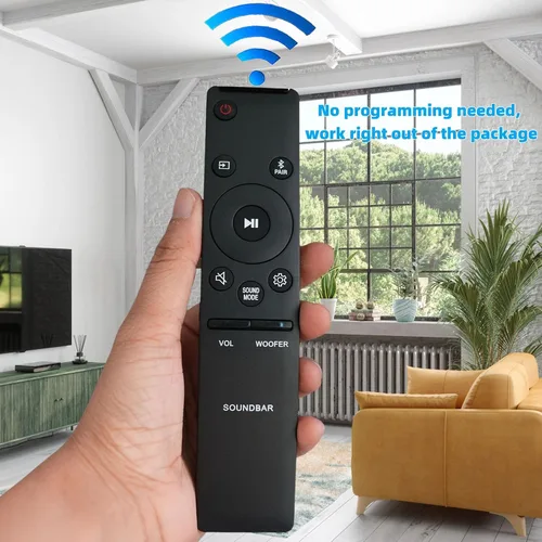 Vista 2 de Mando a distancia de repuesto para barra de sonido todo en uno Samsung 5.0ch barra de sonido sistema de audio HW-T530 HW-Q700A HW-Q600A HW-Q700A