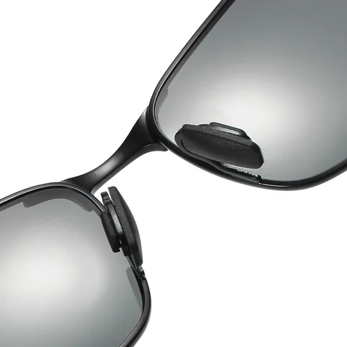 Vista 5 de 3 pares de almohadillas para la nariz para lentes de sol, 3 pares de repuesto de silicona suave con forma rectangular de grado premium