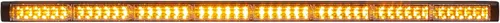 Vista 2 de Buyers Products 8894134 - Asesor de tráfico LED de 34 pulgadas, luz estroboscópica/luz de inundación, barra de luz, luz de camión de seguridad, tira