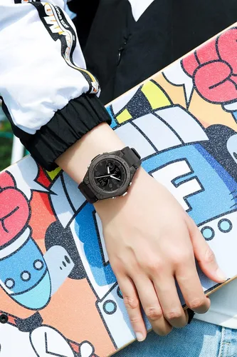 Vista 3 de KXAITO Women's Ladies Outdoor Waterproof Sports Watch Quartz Watch Fashion Bracelet Movement Analog-Digital Display Girls Wrist Watches