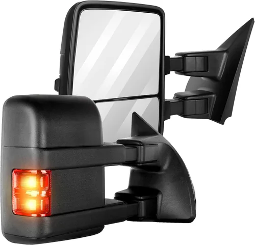 Vista 30 de Espejos de remolque aptos para Ford 1999-2007 para F250 para F350 para F450 para F550 Super Duty Truck 2000-2005 para Ford para espejos de remolque