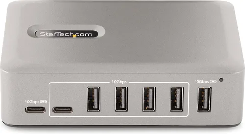 Vista 3 de StarTech Hub USB-C de 10 puertos, 10 Gbps, 65 W PA, TAA