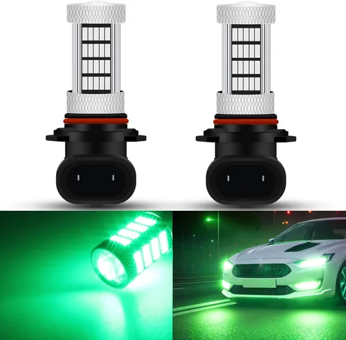 Vista 15 de Bombillas LED de alta potencia de 92 SMD 10000 K azul profundo 9005 9006 9145 9140 H10 Foco antiniebla súper brillante o luces de conducción diurna