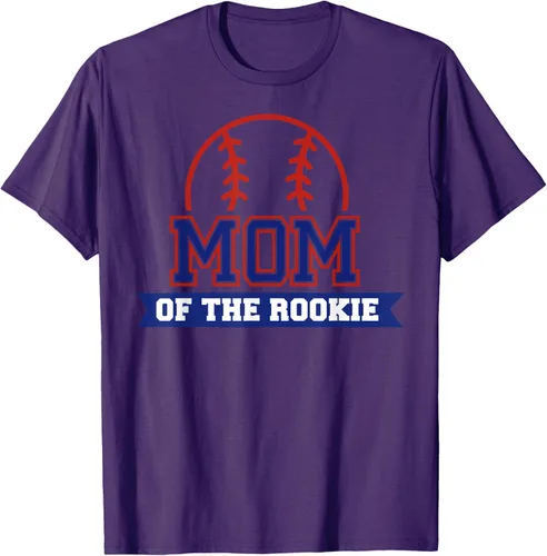 Vista 74 de Mom of Rookie - Camiseta de béisbol para primer cumpleaños, Blanco