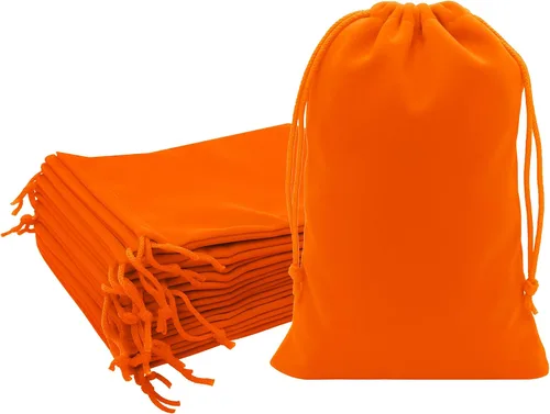 Vista 73 de Mandala Crafts Bolsas de terciopelo negro con cordón de 14 x 14 pulgadas, 10 bolsas grandes de terciopelo con cordón a granel para regalos de fiesta