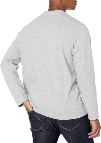 Vista 2 de Tienda Essentials Men's Regular-Fit Long-Sleeve T-Shirt