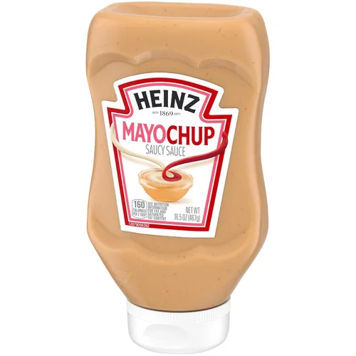 Vista 4 de Heinz Mayochup - Mezcla de salsa de mayonesa y salsa de tomate (botella exprimible de 16.5 onzas)