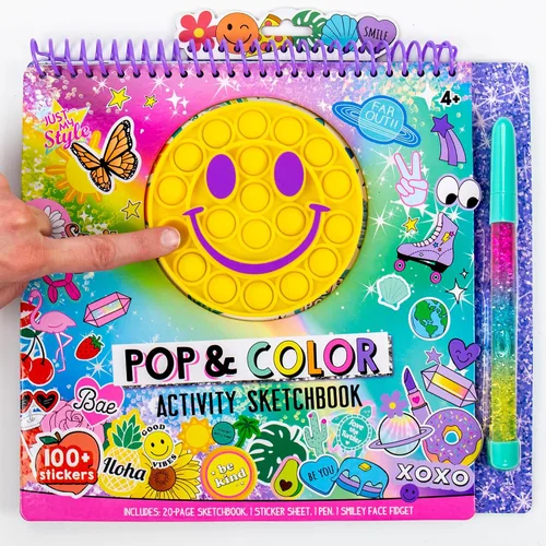 Vista 9 de Just My Style Mi Mer-Mazing Cuaderno de bocetos por Horizon Group USA, Pastel al óleo