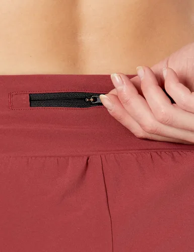 Vista 3 de Tienda Essentials - Pantalón corto para correr tejido con cintura fruncida para mujer (anteriormente Core 10)