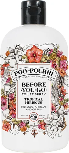 Vista 26 de Poo-Pourri Before-You-Go - Aerosol para inodoro, Bamboo Rain, 2 onzas líquidas, hasta 100 usos, desodorante para baño con aceites esenciales