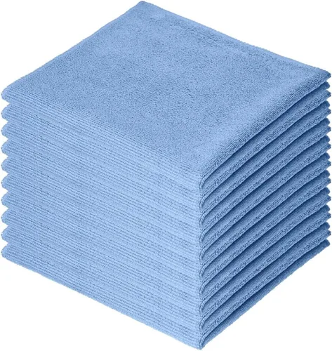 Vista 15 de Superio Microfiber Cleaning Cloths Color-Coded for Easy Organization, Ultra-Soft, Durable, Multi-Purpose Cloths for Bathroom, Kitchen, Windows